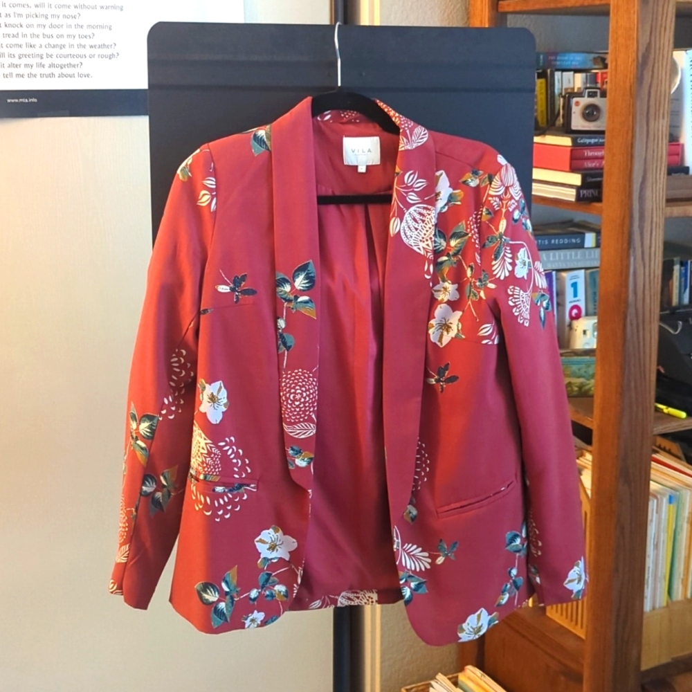 floral blazer